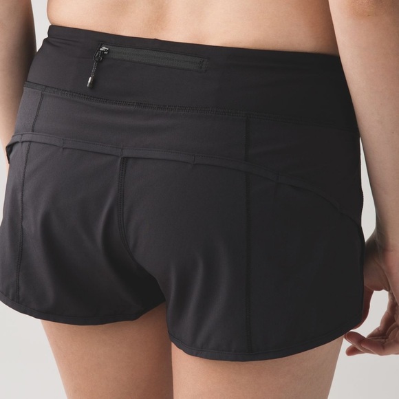 lululemon athletica Pants - Lululemon black speed short *2.5” size 4